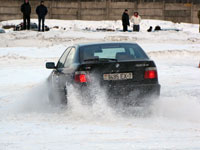 Зимнее танго – 2010. 3 этап / Скоростное маневрирование на автомобилях