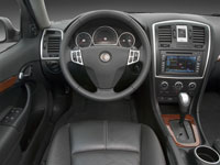В интерьере Cadillac BLS царит атмосфера роскоши