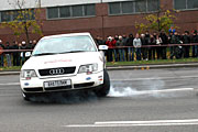 Скоростное маневрирование на автомобилях (Минск, 16.10.2011)