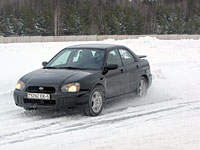 Зимний кубок Школы экстремального вождения по скоростному маневрированию (30.01.2011)