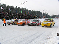 Зимние трековые автогонки Горячий лед 2011 (Минск, 16.01.2011) Кубок Bosch