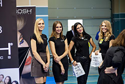 Девушки на Моторшоу 2013 (GOSH Cosmetics)