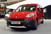 Peugeot Partner на Моторшоу 2013