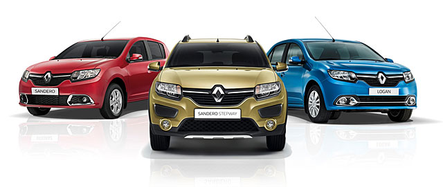 Renault Logan, Sandero  Sandero Stepway