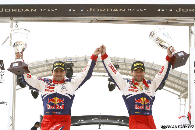 Себастьян Лeб и Даниэль Элена одержали победу на Ралли Иордании (2010)