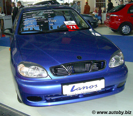 Daewoo Lanos на Минском автосалоне 2008 (30.04-04.05.2008)