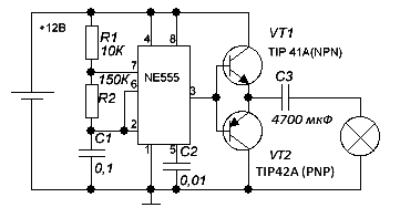 Трехфазный мультивибратор схема на mosfet транзисторах