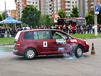 Акция Спортсмены - за безопасность дорожного движения (Могилев, 03.09.2012)