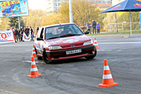 Скоростное маневрирование на автомобилях (Минск, 13.10.2013)