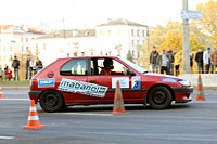 Скоростное маневрирование на автомобилях (Минск, 13.10.2013)