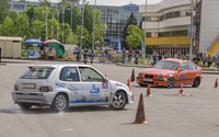 Скоростное маневрирование на автомобилях (Молодечно, 28.05.2016)