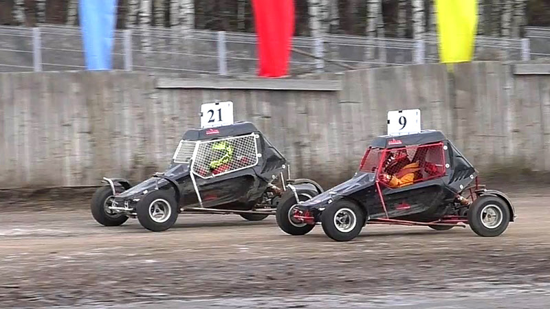 Соревнование по ралли-кросс на микроавтомобилях багги среди детей 5-10 лет (РСТЦ ДОCААФ, 13.12.2025)