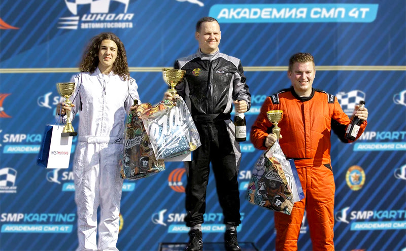 Награждение на 3 этапе Чемпионата Респулики Беларусь 2026 года по Time Attack