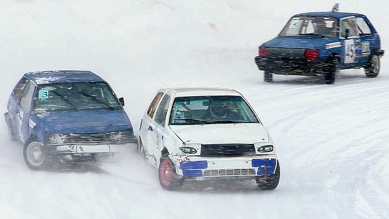 Трековые автогонки «Горячий лед 2026» в классе «Дивизион-2000» (24.01.2026, РСТЦ ДОСААФ)