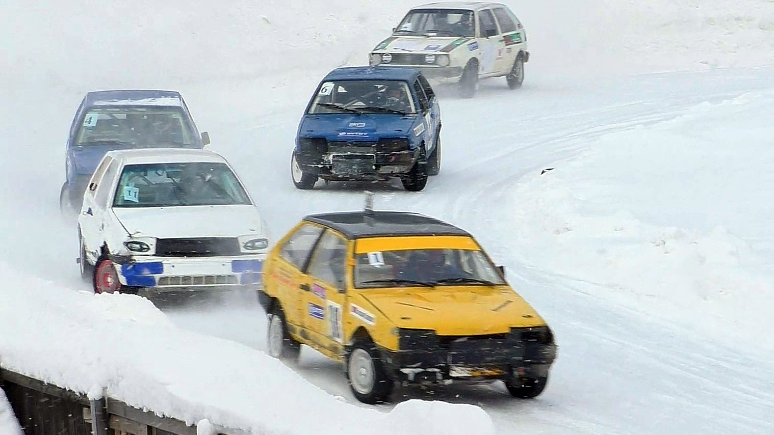 Трековые автогонки «Горячий лед 2026» в классе «Дивизион-2000» (24.01.2026, РСТЦ ДОСААФ)