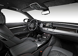 Интерьер Audi S8 Plus (2015)