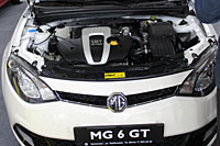 Мотор MG 6 GT на Моторшоу 2013