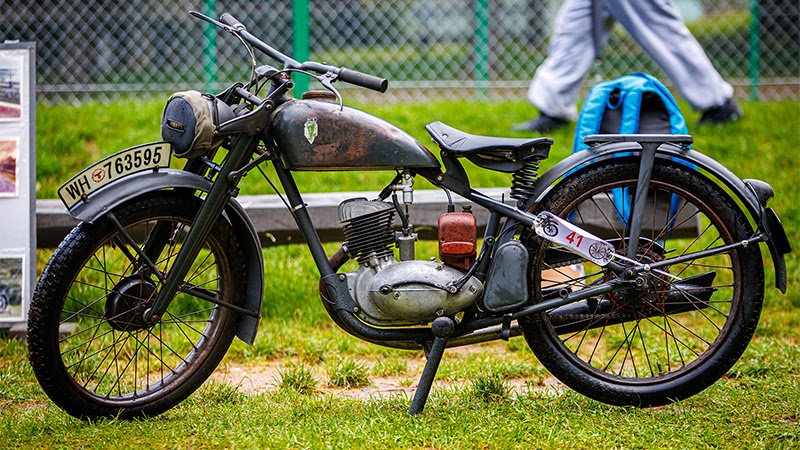 Мотоцикл DKW RT 125 / «Кола часу 2025»