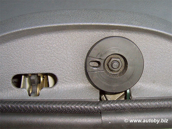 Renault Laguna. Привод стеклоочистителя 5-й двери универсала
