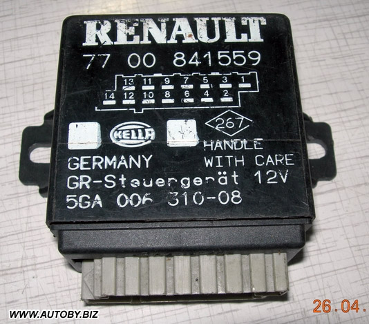 Блок второго поколения, пластиковый (Renault Safrane)