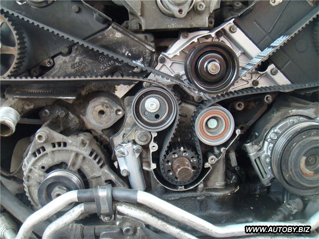Установка ремня ГРМ (Volkswagen Passat B5 2.8)