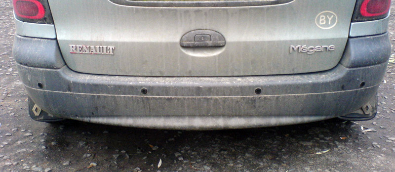 Парктроник на Renault Megane Scenic