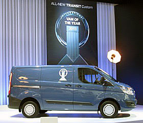 Новый Ford Transit - лучший коммерческий автомобиль 2013 года