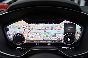 Audi TT  :     infotainment