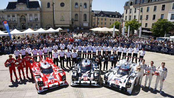 Porsche одержал победу в гонке «24 часа Ле-Мана»