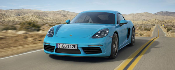 Porsche представляет новое семейство спорткаров 718 Cayman