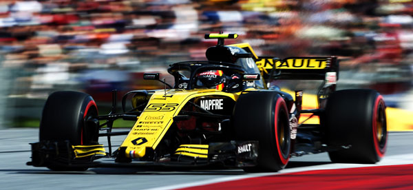 Renault Sport Formula One Team на Гран-при Австрии (2018)