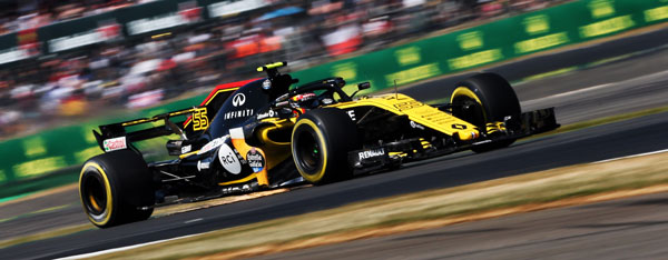 Renault Sport Formula One Team на Гран-при Великобритании (2018)