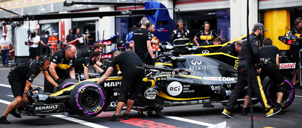Renault Sport Formula One Team на Гран-при Франции (2018)