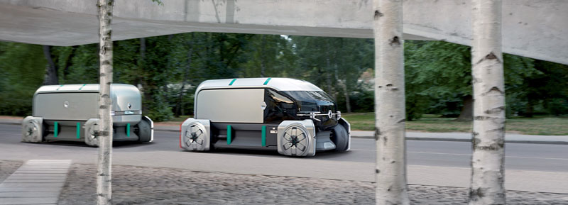Renault EZ-PRO - робоавтомобиль для доставки грузов