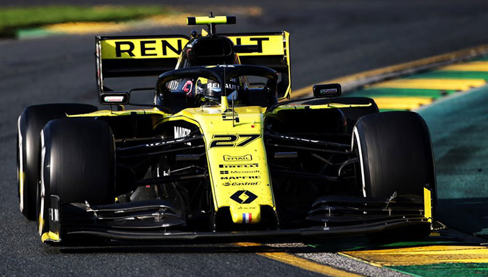 Renault F1 на Гран-при Австралии (2019)