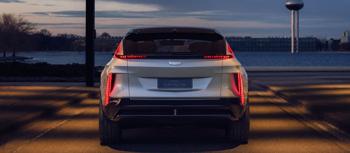 Lyriq - первый полностью электрический кроссовер Cadillac (2020)