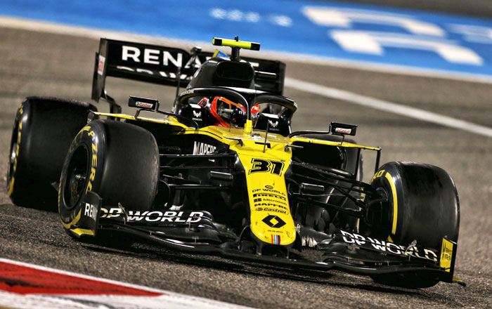 Renault DP World F1 Team на Гран-при Бахрейна (2020)