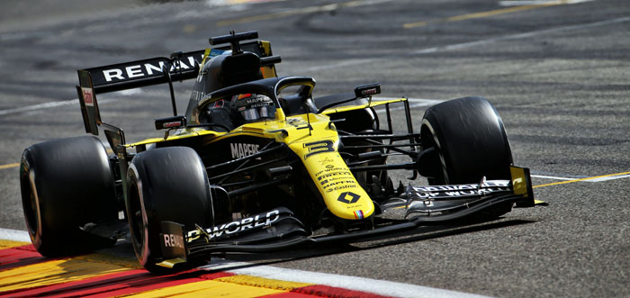 Renault DP World F1 Team на Гран-при Бельгии (2020)