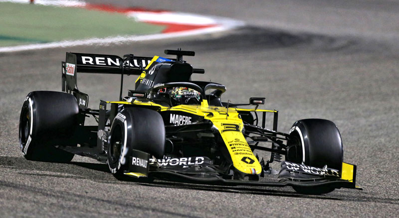 Renault DP World F1 Team на Гран-при Сахира (2020)