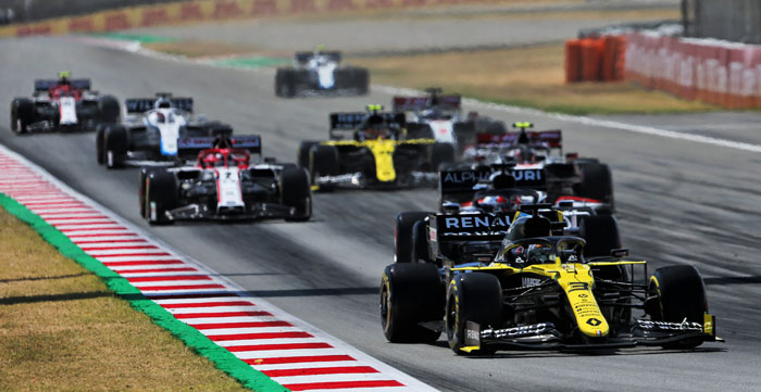 Renault DP World F1 Team на Гран-при Испании (2020)