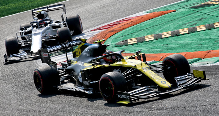 Renault DP World F1 Team на Гран-при Италии (2020)
