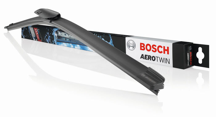 Инновационное крепление AeroClip улучшает аэродинамику щёток Bosch