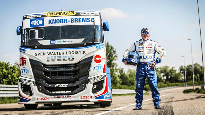 Йохен Хан, пилот команды Hahn Racing, 6-кратный Чемпиона European Truck Racing Championship