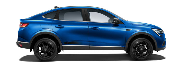 Renault Arkana Pulse эксклюзивно доступен в синем цвете BlueIron (2021)