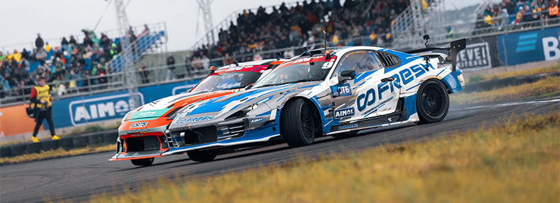 Цареградцев и Идиятулин, финал 6 этапа Russian Drift Series GP 2024