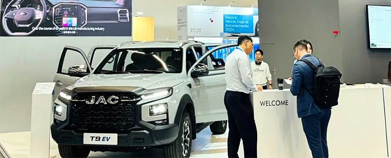 JAC T9 EV на выставке Automechanika Frankfurt 2024