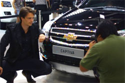 Chevrolet Captiva в кристаллах Swarovski (2009)