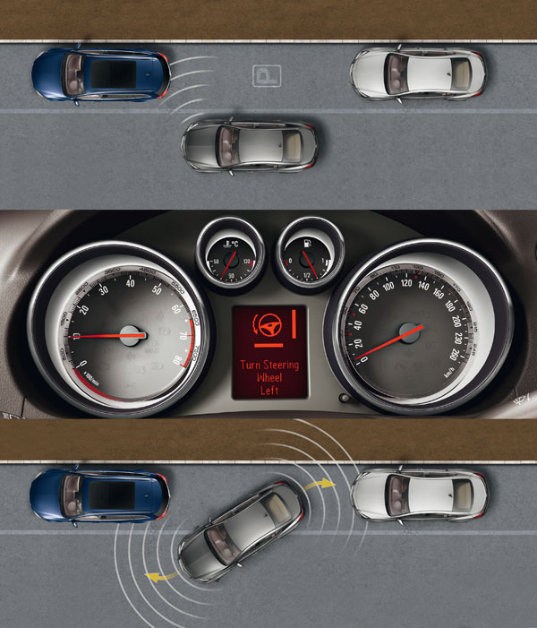 Система помощи при парковке Opel Insignia устраняет фактор неопределенности (2009)