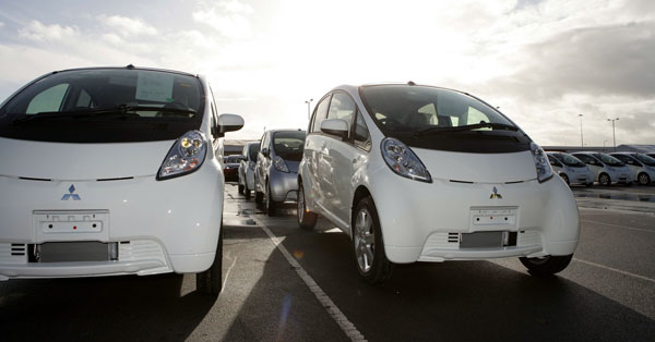 Mitsubishi i MiEV приехали в Европу (2009)