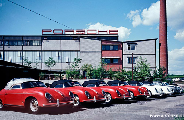 Завод Porsche в Штутгарте-Цуффенхаузене